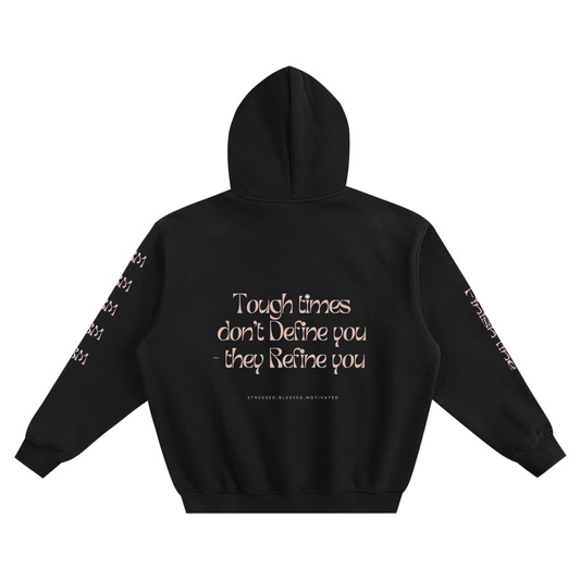 SBM Season 1,Stressed Blessed Motivated,Motivation Apparel,Premium Hoodie,Layering Essential,Pressure Perspective