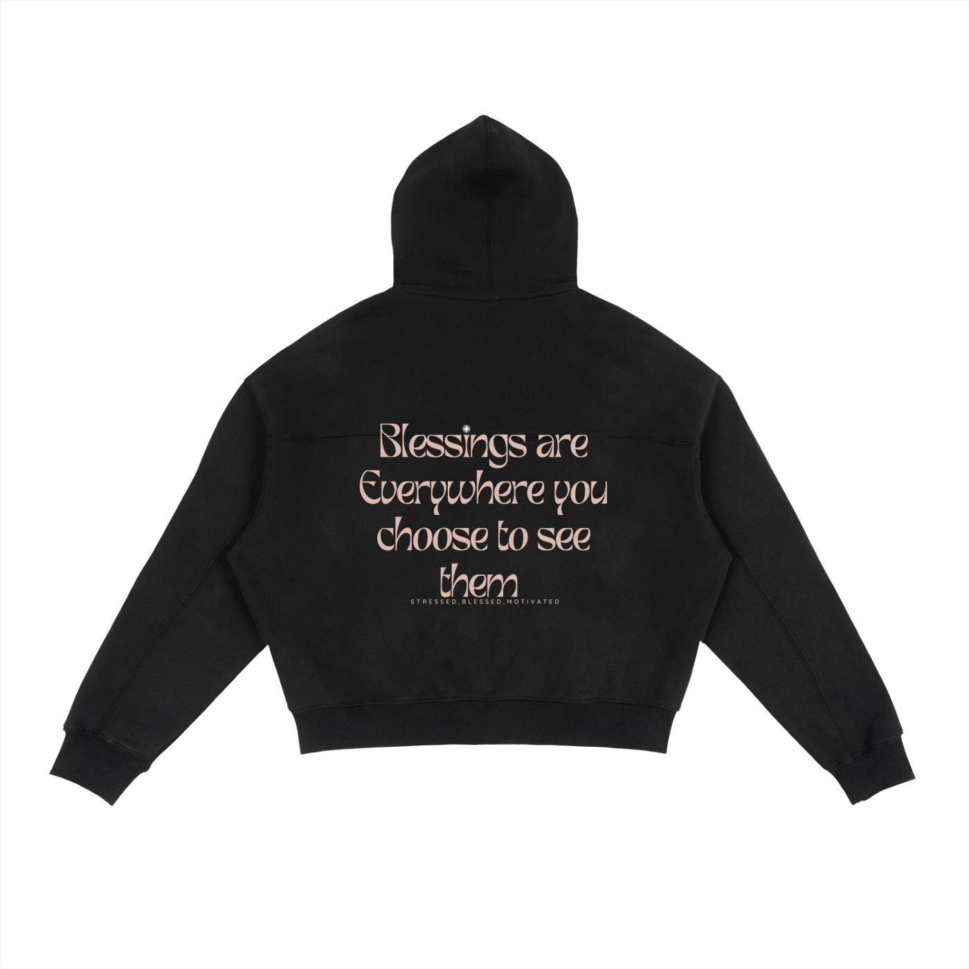 SBM Season 1,Stressed Blessed Motivated,Mindset Wear,Progress Clothing,Street Hoodie