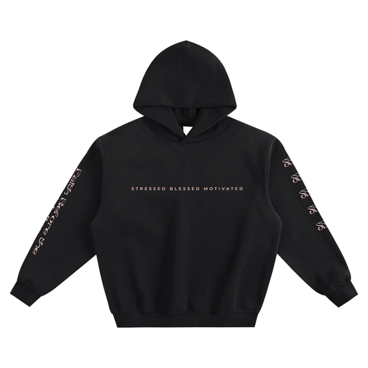 SBM Season 1,Stressed Blessed Motivated,Motivation Apparel,Premium Hoodie,Layering Essential,Pressure Perspective