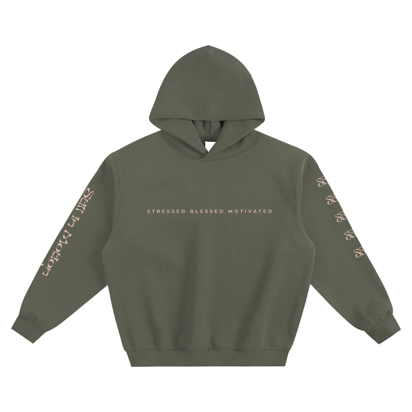 SBM Season 1,Stressed Blessed Motivated,Motivation Apparel,Premium Hoodie,Discipline Driven,Mindset Wear