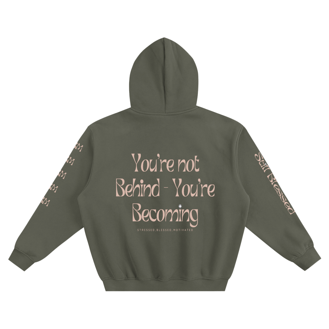SBM Season 1,Stressed Blessed Motivated,Motivation Apparel,Premium Hoodie,Discipline Driven,Mindset Wear